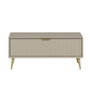Hanah Home Mesa de centro Luxe en color Arenisca